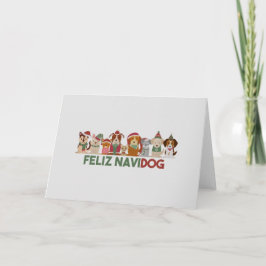 Julskämt: Feliz Navidog Kort