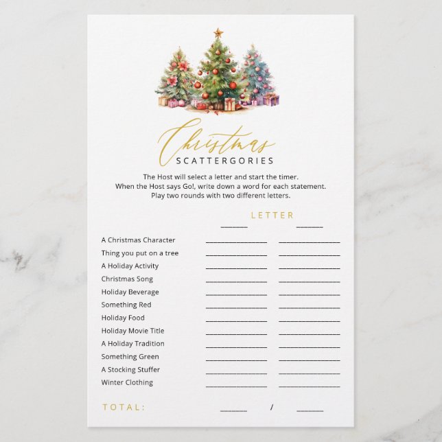 Julskåp A till Z-Julfest spel (Framsida)