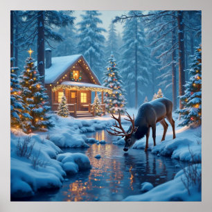 Julskåp Poster