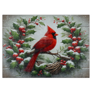 Julskärbräda med Kardinalbo