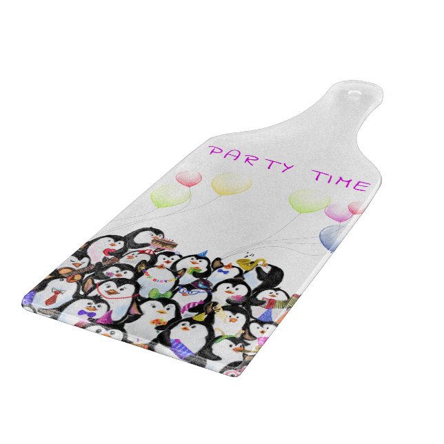 Julskärnorna Lycklig Penguins Party (Hörn)