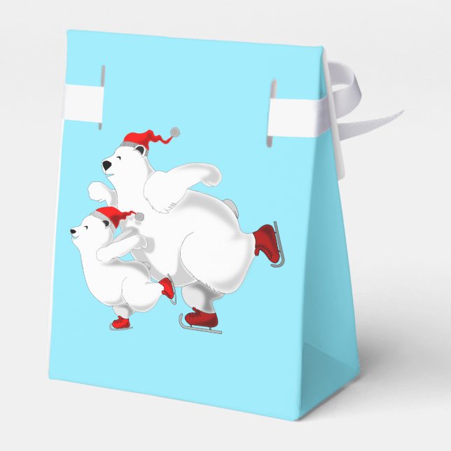 Julskena, Gift-box Presentaskar (Baksidan Sidan)