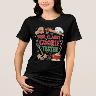 Julskjorta för bakerkakor Cookie Älskare T Shirt