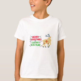 Julskjorta för Cute Reindeer T Shirt