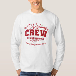 Julskjorta för familjen med namn t shirt