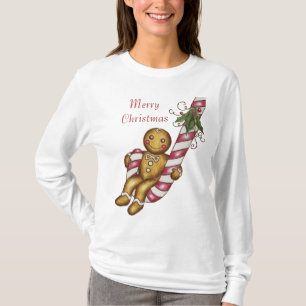 Julskjorta Gingerbröd God jul Tröja