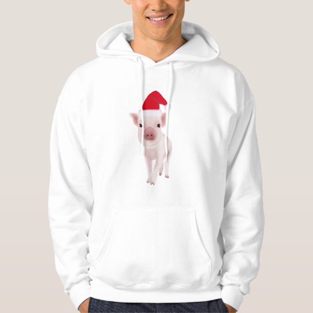 Julskjortan Gris Hoodie (Framsida)