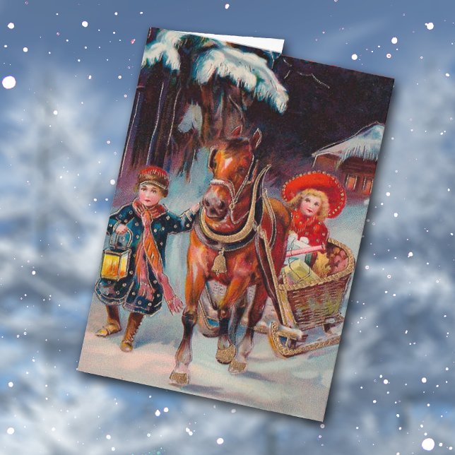 Julskjulskort Helgkort (Skapare uppladdad)