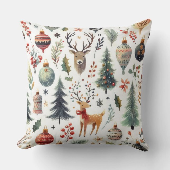 Julskog, Rustic Kudde (Framsida)