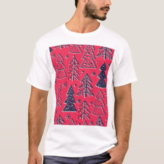Julskog: Winter Silhouette Tapet. T Shirt