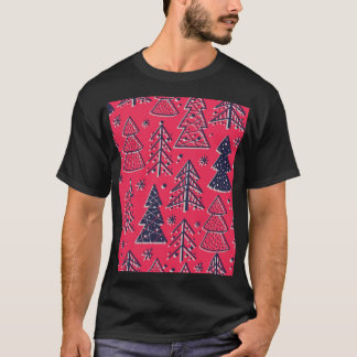 Julskog: Winter Silhouette Tapet. T Shirt