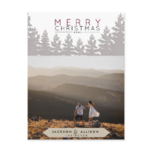 Julskogen | Gräs Träd och fotokort