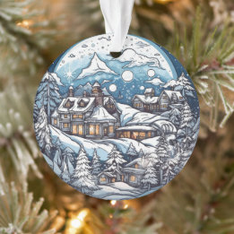 Julskogen Wonderland hängande ornament