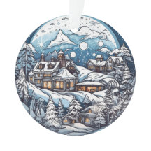Julskogen Wonderland hängande ornament