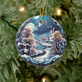 Julskogen Wonderland hängande ornament