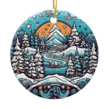 Julskogen Wonderland hängande ornament
