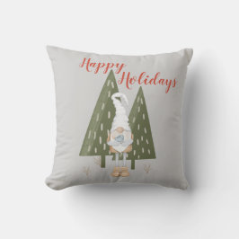 Julskogs Tomte God Jul Grå Kudde