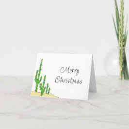 Julskogsaktus Öken sydväst  Helgkort