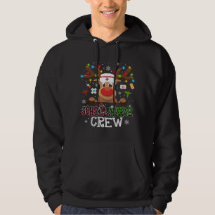 Julskolan Nurse Crew Reindeer Nurse Buffalo Hoodie