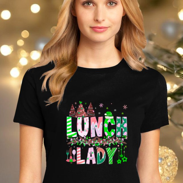 Julskolmåltidstjej T-Shirt (Skapare uppladdad)
