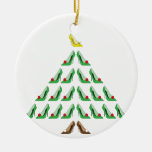 Julskon Träd Julgransprydnad Keramik