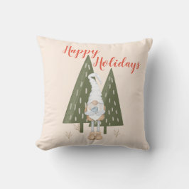 Julskötarpillow med glädjeytande högtidsstämning kudde
