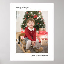 Julskrivmaskin | Svartvit med foto