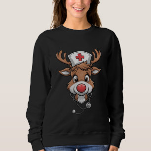 Julskrubb toppresentenn gummihandskar sjukskötersk t shirt