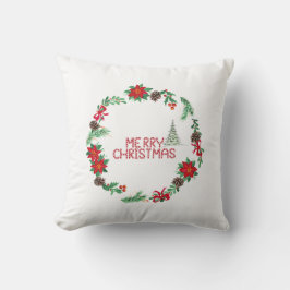 Julskudden "God jul" är vackert Kudde