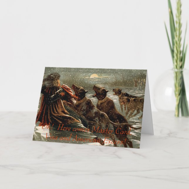 Julskuldkort Helgkort (Framsida)