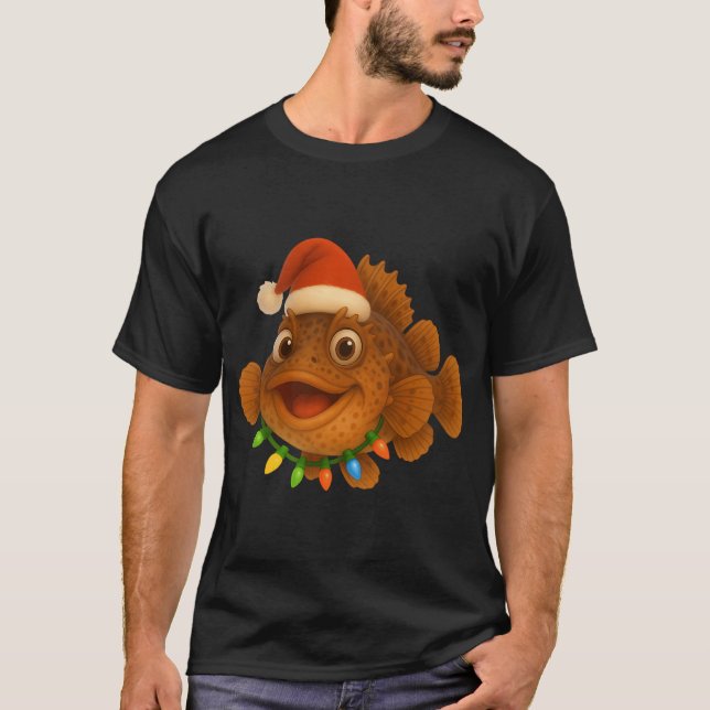 Julskulpinfisk T Shirt (Framsida)