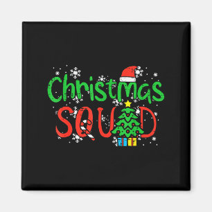 Julskvad Familj Jul Crew Män Kvinnor Pojkar Gi Magnet