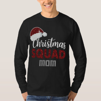 Julskvad Mamma Matchande Jul Rolig Pyjamas T Shirt