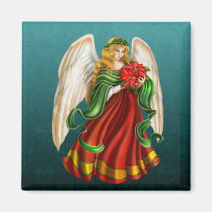 Julskyddsängel Magnet
