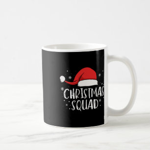 Julskytte Ljusröd tomteluva Familj Matchande Kaffemugg
