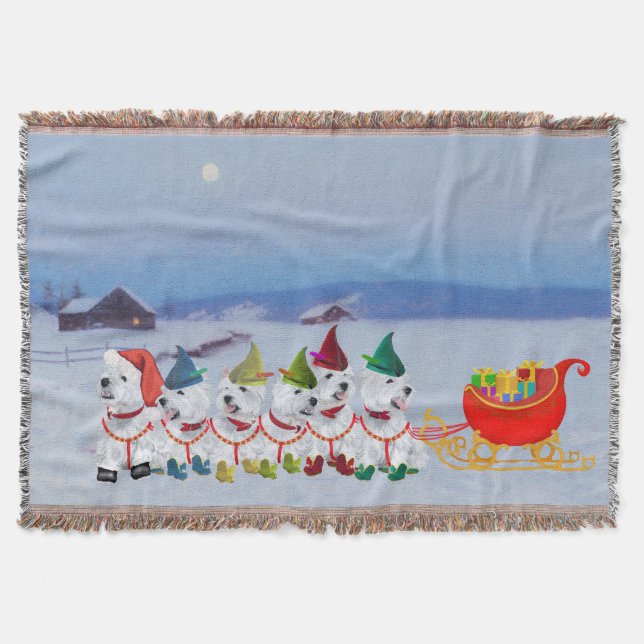 Julsläde Filt (Framsidan)