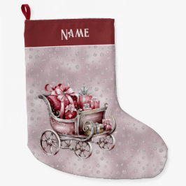 Julsläde med presenter Holiday Strumpa