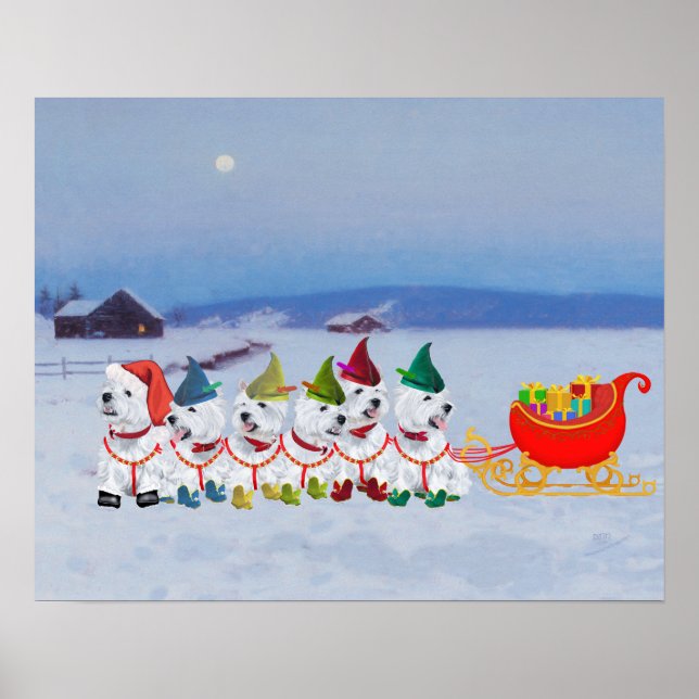 Julsläde Poster (Framsidan)