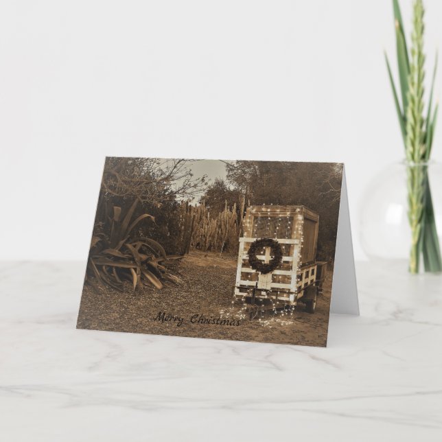 Julsläp Helgkort (Framsida)