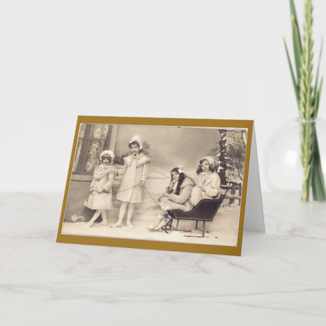 Julslejon Helgkort (Framsida)