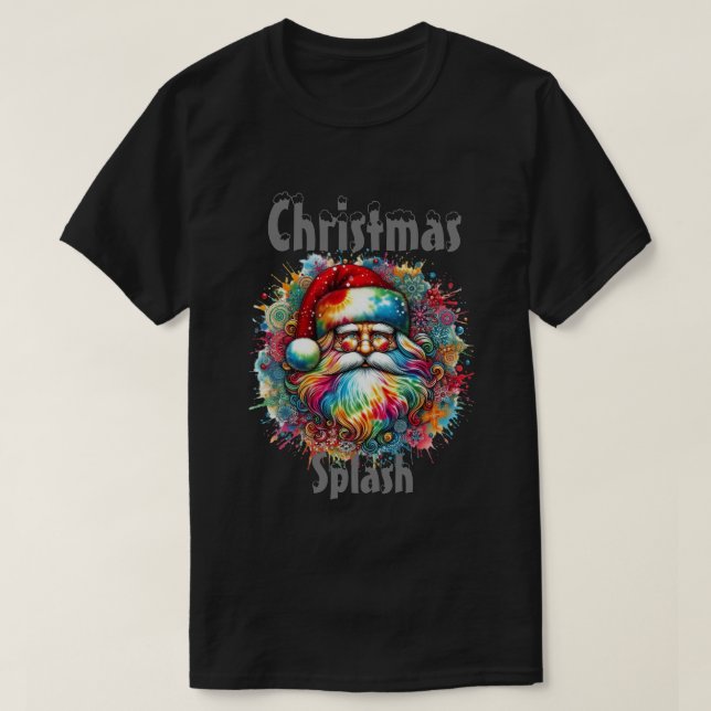 Julslips, tomten t shirt (Design framsida)