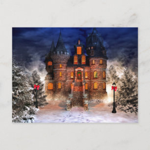 Julslott Helg Vykort