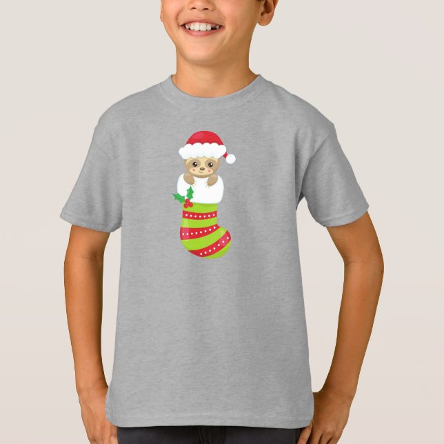 Julslott, julklapp, tomten Hat T Shirt (Framsida)