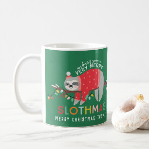 Julslott, ljusa färgstarka roligtar, ungar helgda kaffemugg