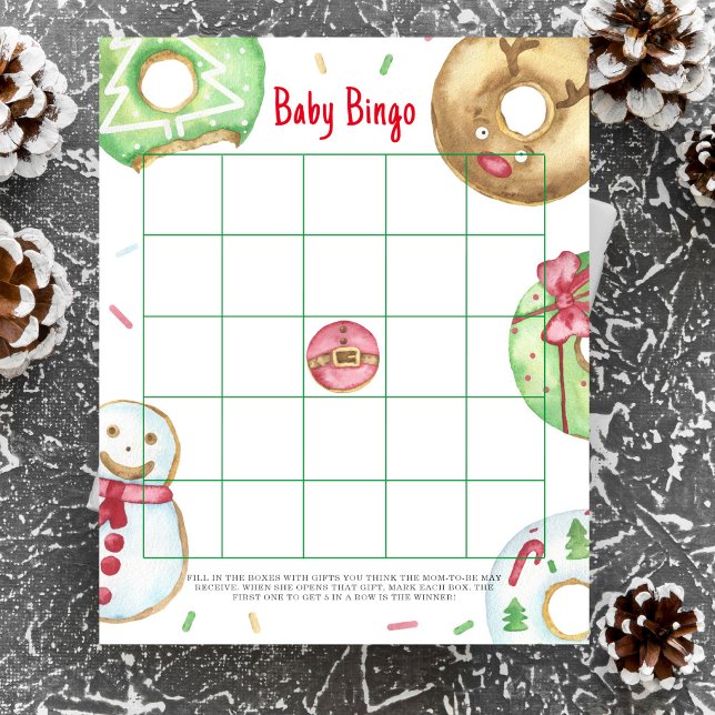 Julsmörgåsar Baby Bingo spel (Skapare uppladdad)