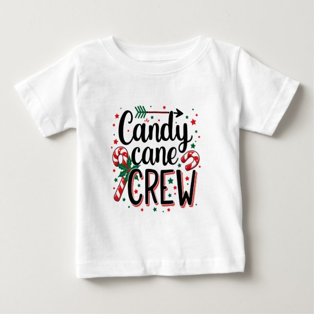 Julsnack Matching Cousins från candy cane T Shirt (Framsida)
