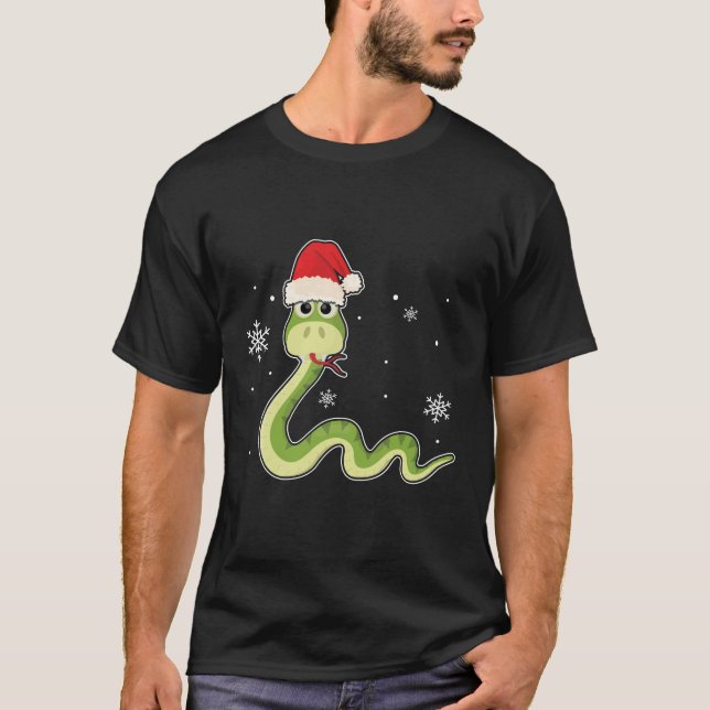 Julsnäcka| Orsaksreptiler T Shirt (Framsida)