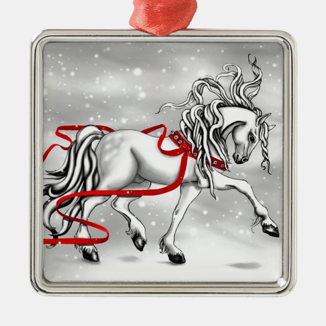 Julsnö Klockor Julgransprydnad Metall (Framsidan)