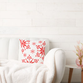 Julsnöflake Stil Cushion. Kudde