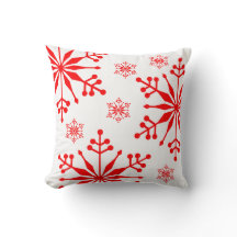 Julsnöflake Stil Cushion.